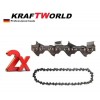 Немски Акумулаторен Трион KRAFT WORLD /36V, 8Ah/ + 2 Вериги