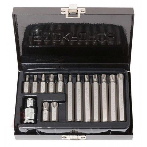 Комплект битове 10мм TORX – 15части RockForce