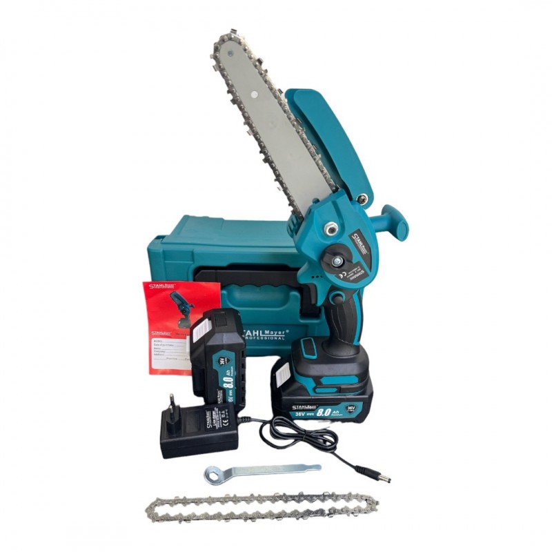 Акумулаторен Трион за Клони  STAHLMAYER 36V 8.0AH + 2 вериги - цена