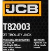 Крик крокодил 2т ГОЛЯМ JCB ,T82003 (130-380mm) - цена