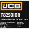 Крик крокодил 2т нископрофилен с въртяща дръжка 360°  JCB ,T825010R (89-359mm) - цена