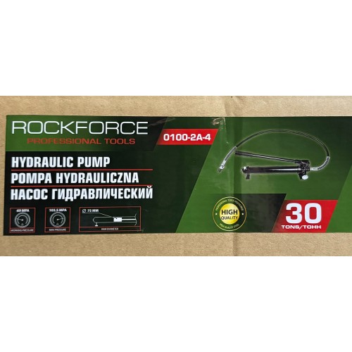 Хидравлична помпа 30 тона ROCKFORCE , RF-0100-2A-4