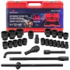 Ударно гедоре комплект EVERFORCE  26 части  6стен (3/4"-1", 17-65 mm) - цена