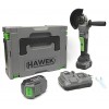 АКУМУЛАТОРЕН БЕЗЧЕТКОВ ЪГЛОШЛАЙФ 36V 5,0AH HAWEK - цена