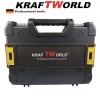 Акумулаторен ъглошлайф KRAFTWORLD 36V 8,0 Ah + 2 батерии и зарядно