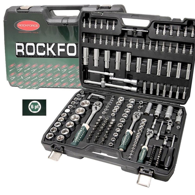 Куфар с инструменти 172 части ROCKFORCE