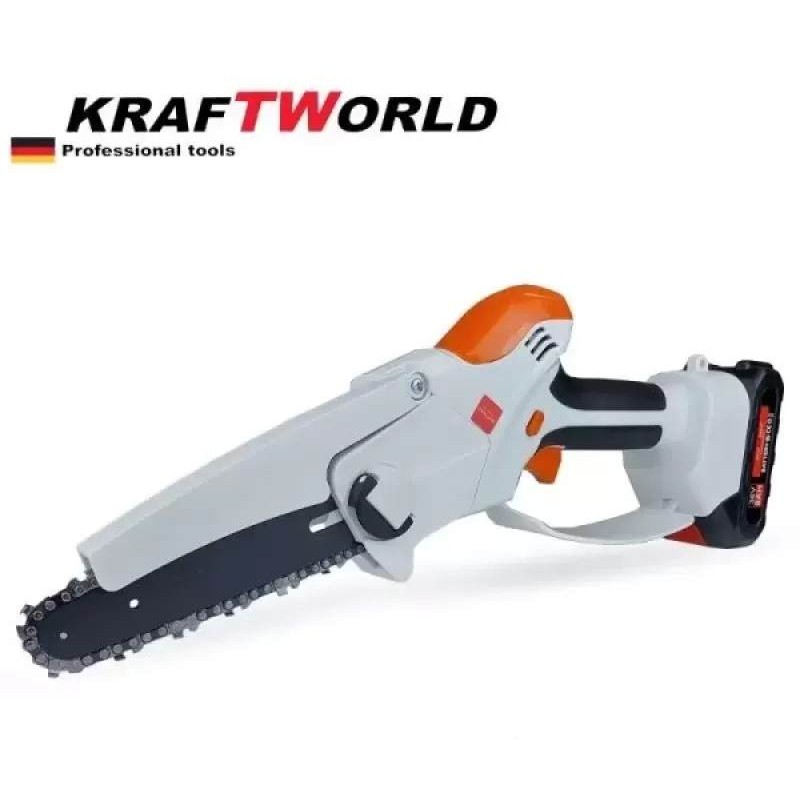 Немски Акумулаторен Трион KRAFT WORLD /36V, 8Ah/ + 2 Вериги