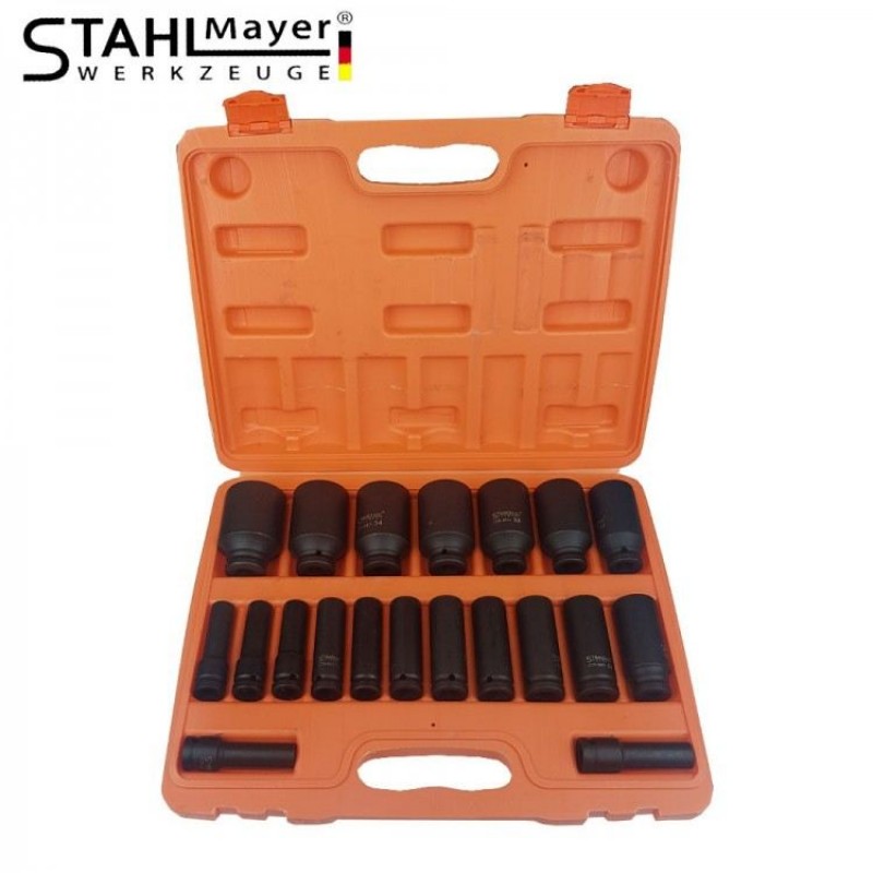 Ударни Вложки Stahl Mayer 1/2″ (10-38) 20 Части