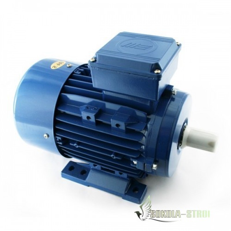 Руски монофазен електромотор 1.1kw 1400 об. в. мин