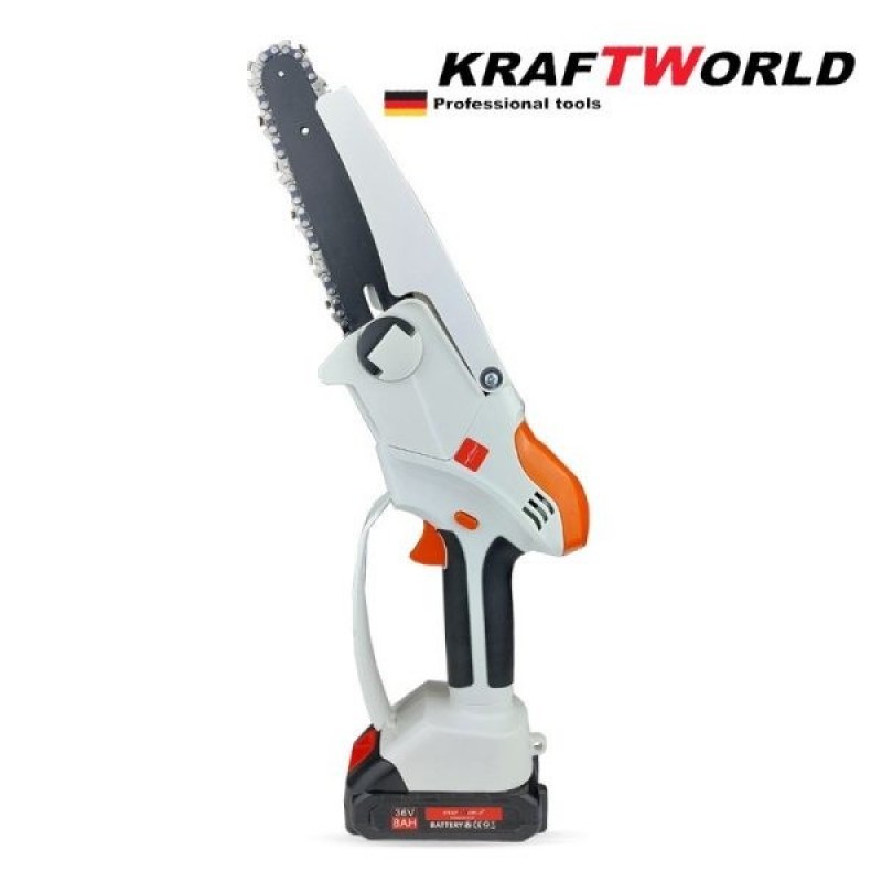 Немски Акумулаторен Трион KRAFT WORLD /36V, 8Ah/ + 2 Вериги