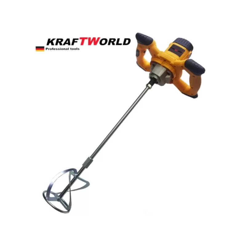 Строителен миксер Kraftworld 2400W , бъркалка за бетон