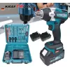 Акумулаторен Ударен Гайковерт KRAFT WORLD 36V,8Ah + 35 Части Бонус