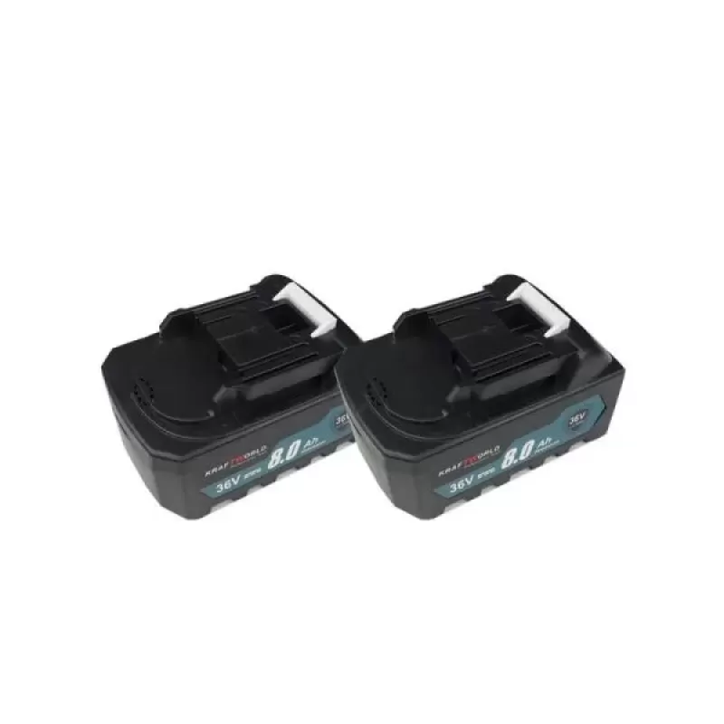 Акумулаторен Ударен Гайковерт KRAFT WORLD 36V,8Ah + 35 Части Бонус