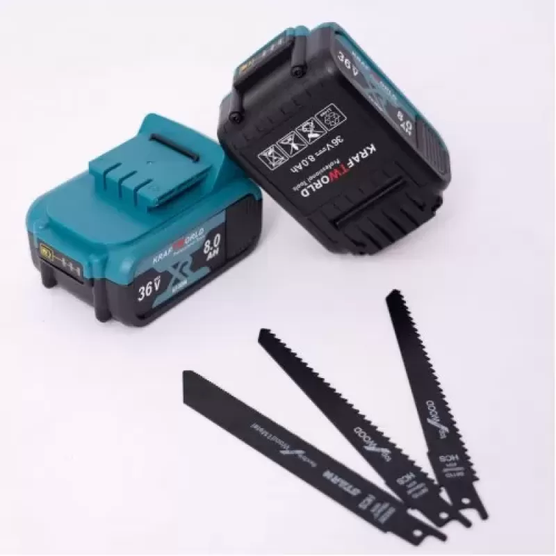 Акумулаторно зеге KRAFT WORLD 36V, 10Ah, 23мм