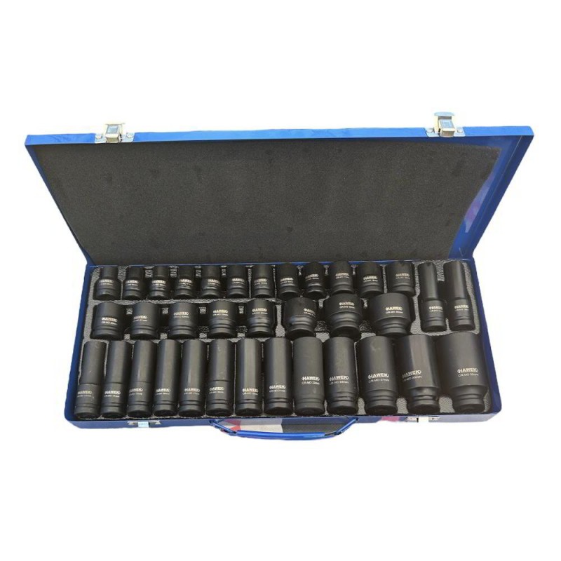 Ударни Вложки Hawek 1/2" 35-части