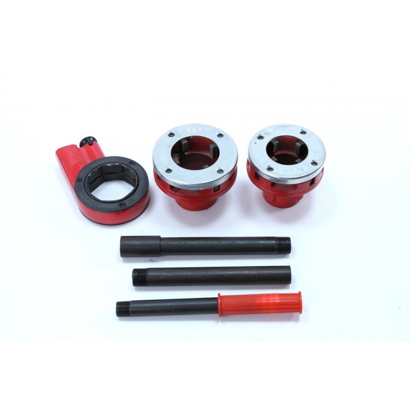 Комплект винторезка с 2 глави  1/2, 2" Mar Pol