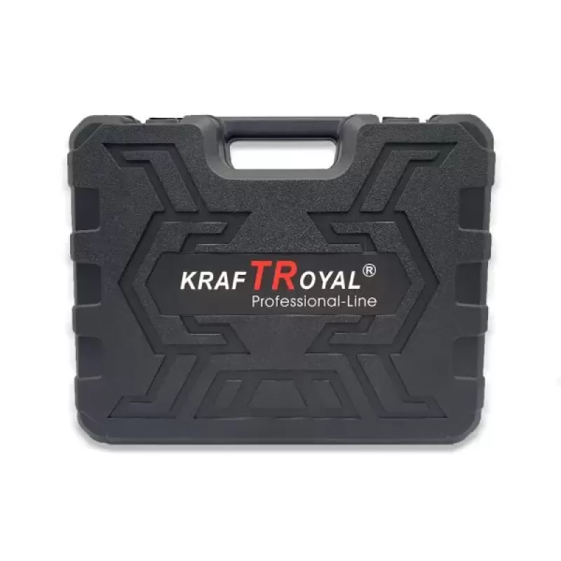 Акумулаторен Винтоверт KRAFT Royal 36V + 111 части / бормашина с инструменти в куфар