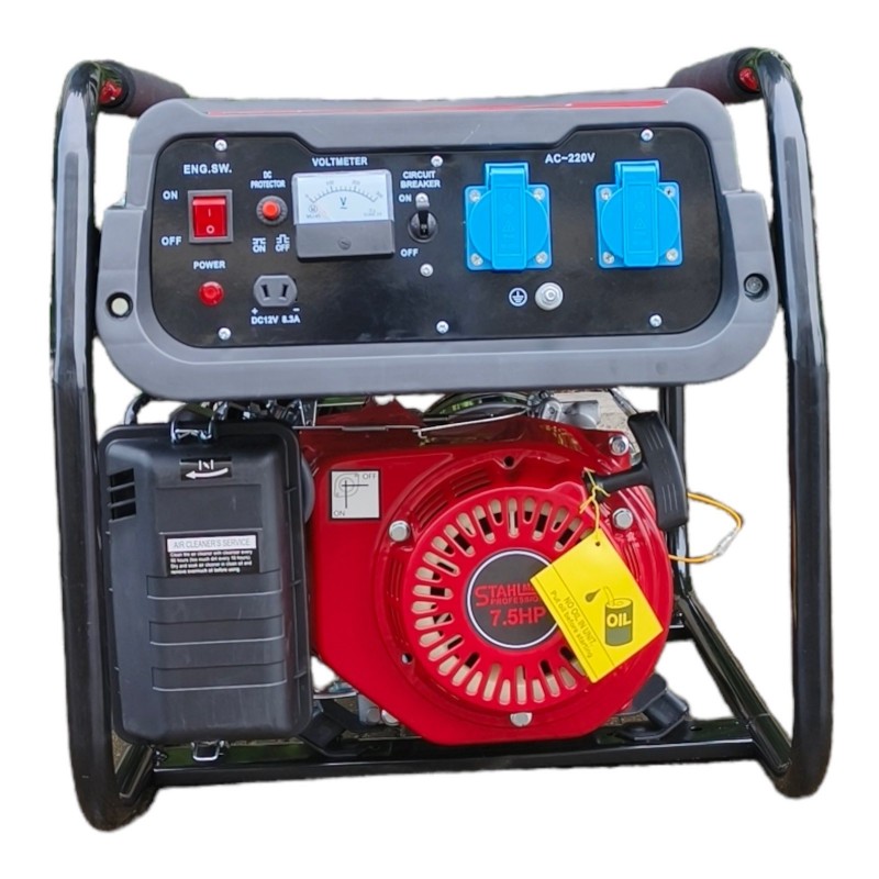 Немски четиритактов монофазен генератор за ток STAHLMAYER  3,8kW - Агрегат