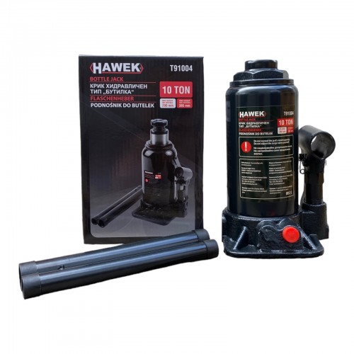 Хидравличен крик HAWEK Т91004 тип бутилка 10 тона