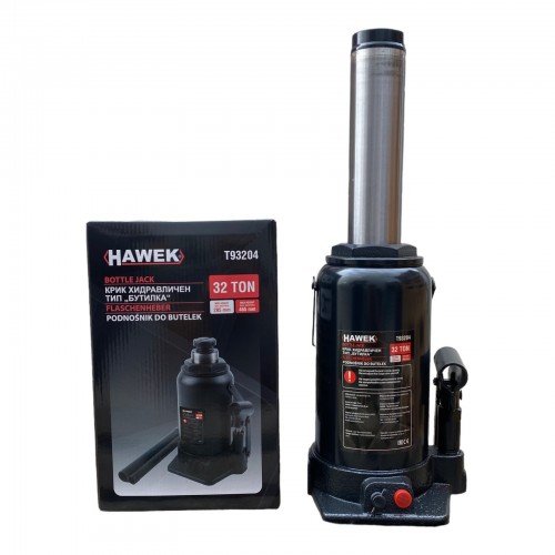 Хидравличен крик HAWEK Т93204 тип бутилка 32 тона